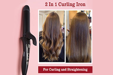 2 in 1 Hair Straightener and Curler 2019 JINRI